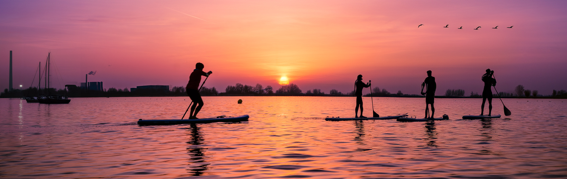 2hr Guided Sunrise Paddleboard, Breathwork & Nature Wander